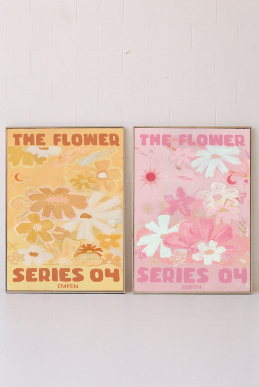 FLOWER SERIES 04 YELLOW PRINT