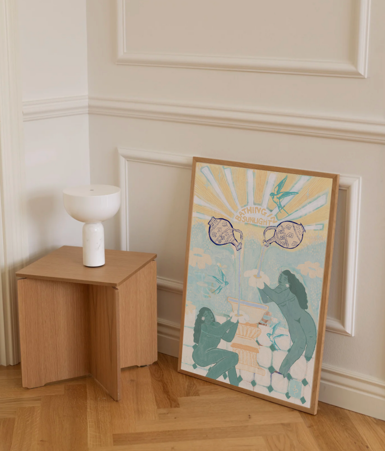 BATHING IN SUNLIGHT PRINT